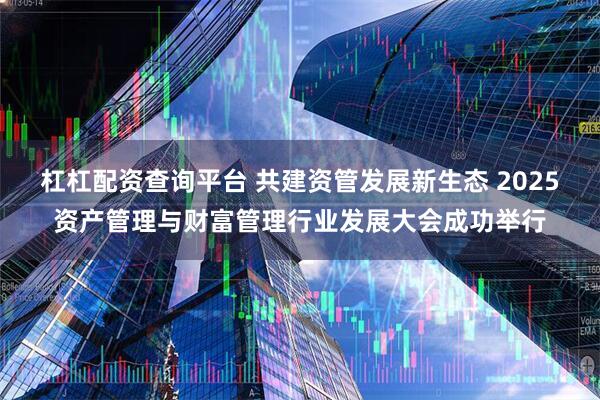 杠杠配资查询平台 共建资管发展新生态 2025资产管理与财富管理行业发展大会成功举行